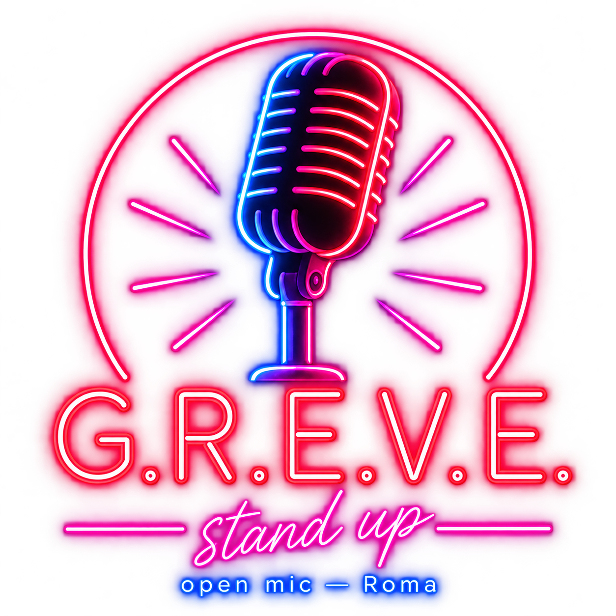G.R.E.V.E. stand up — open mic Roma